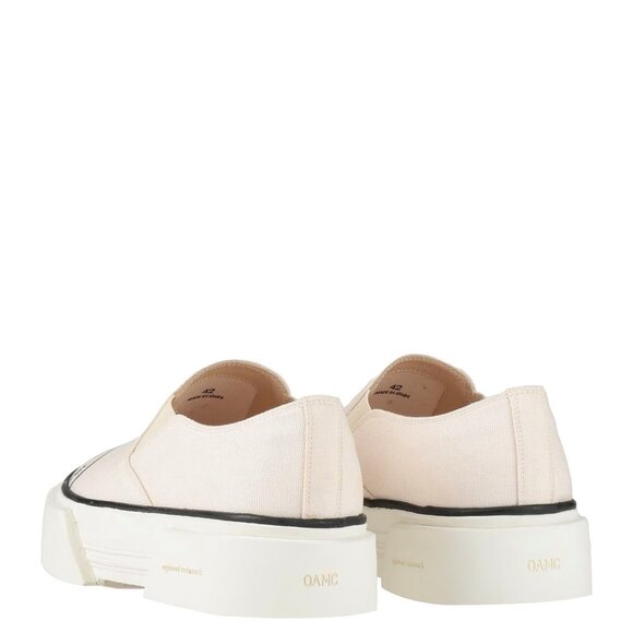 OAMC White Slip On Flatform Canvas MSRP $777 - Men’s Shoes Size EU 42.5 (US 9.5) - Picture 3 of 10
